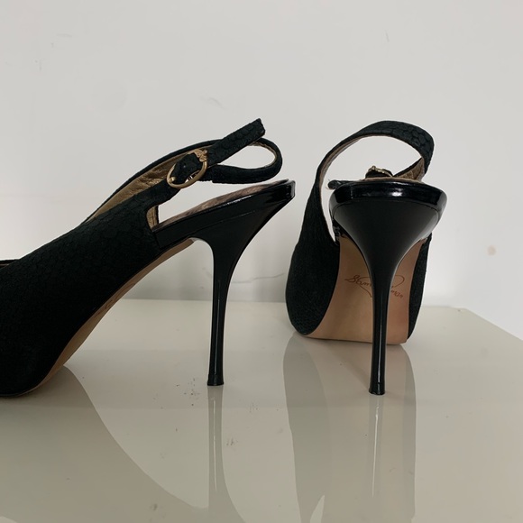 Sam Edelman Evelyn peep toe slingback pumps - Picture 7 of 7